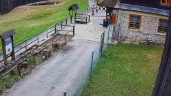 Terasa horského hotelu