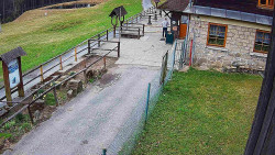 Terasa horského hotelu