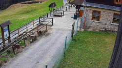 Terasa horského hotelu