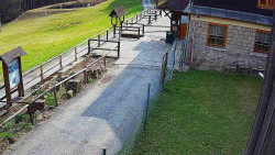 Terasa horského hotelu