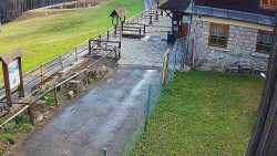 Terasa horského hotelu