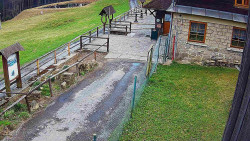 Terasa horského hotelu