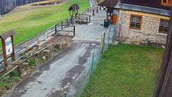 Terasa horského hotelu