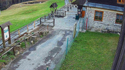 Terasa horského hotelu