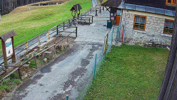 Terasa horského hotelu