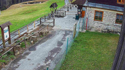 Terasa horského hotelu
