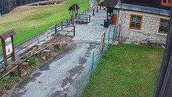 Terasa horského hotelu