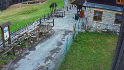 Terasa horského hotelu