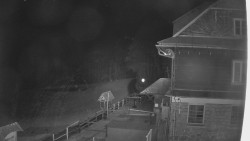 Terasa horského hotelu