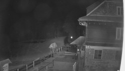 Terasa horského hotelu