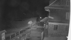 Terasa horského hotelu