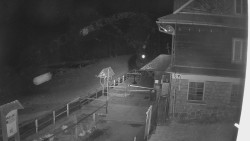 Terasa horského hotelu