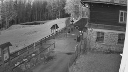 Terasa horského hotelu