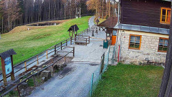 Terasa horského hotelu