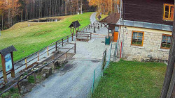 Terasa horského hotelu