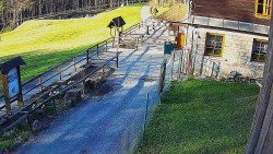 Terasa horského hotelu