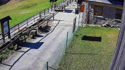 Terasa horského hotelu