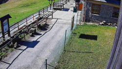 Terasa horského hotelu