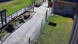 Terasa horského hotelu