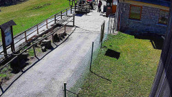 Terasa horského hotelu