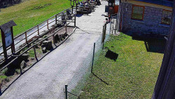 Terasa horského hotelu