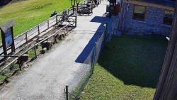 Terasa horského hotelu