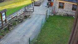 Terasa horského hotelu