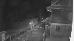 Terasa horského hotelu