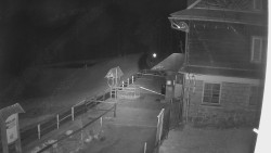 Terasa horského hotelu