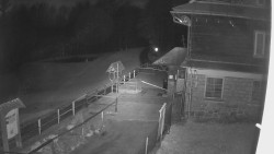 Terasa horského hotelu