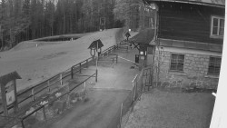 Terasa horského hotelu