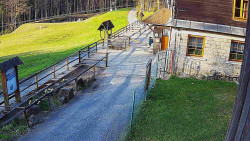 Terasa horského hotelu