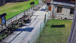 Terasa horského hotelu