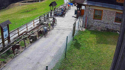 Terasa horského hotelu