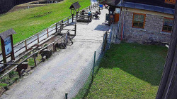 Terasa horského hotelu