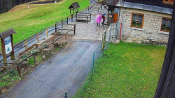 Terasa horského hotelu