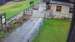 Terasa horského hotelu