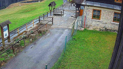 Terasa horského hotelu