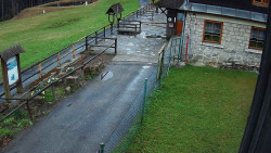 Terasa horského hotelu