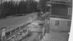 Terasa horského hotelu