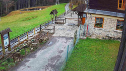 Terasa horského hotelu