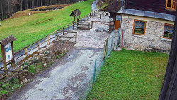 Terasa horského hotelu