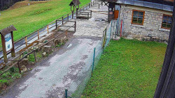 Terasa horského hotelu