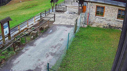 Terasa horského hotelu