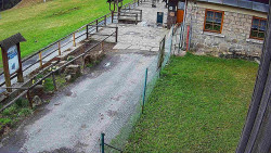 Terasa horského hotelu