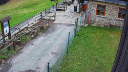 Terasa horského hotelu