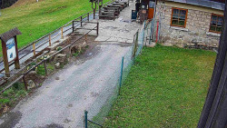 Terasa horského hotelu