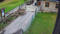 Terasa horského hotelu