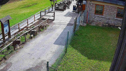 Terasa horského hotelu