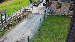 Terasa horského hotelu